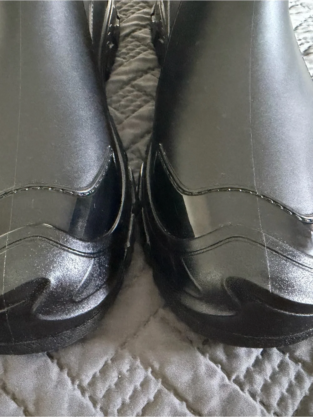Men's Black Waterproof Chelsea-Style Rain & Snow Boots